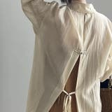 シアーシャツ ブラウス バックデザイン レディース | Beststore | 詳細画像21 