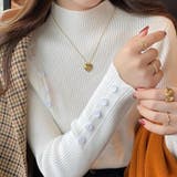 リブニットセーター カットソー長袖 春秋冬 | Beststore | 詳細画像6 