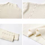 リブニットセーター カットソー長袖 春秋冬 | Beststore | 詳細画像7 