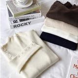 リブニットセーター カットソー長袖 春秋冬 | Beststore | 詳細画像8 