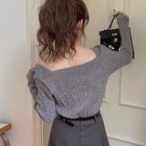 ケープカラーニットセーター 長袖秋冬春 | Beststore | 詳細画像9 