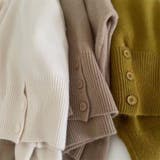 ハイネック タートルボタン ニットセーター トップス  | Beststore | 詳細画像12 