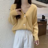 フェミニン ニットカーディガン ゆったり レディース | Beststore | 詳細画像12 