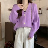 フェミニン ニットカーディガン ゆったり レディース | Beststore | 詳細画像32 