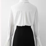 ボウタイシャツブラウス 袖口プリーツ レディース | Beststore | 詳細画像14 