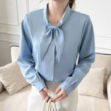 「王道きれいめ」ボウタイ リボンシフォンシャツブラウス 長袖 | Beststore | 詳細画像5 