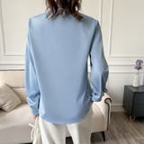 「王道きれいめ」ボウタイ リボンシフォンシャツブラウス 長袖 | Beststore | 詳細画像9 