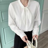 「王道きれいめ」ボウタイ リボンシフォンシャツブラウス 長袖 | Beststore | 詳細画像17 