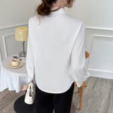 「王道きれいめ」ボウタイ リボンシフォンシャツブラウス 長袖 | Beststore | 詳細画像18 