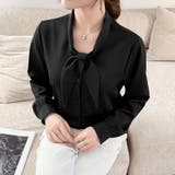 「王道きれいめ」ボウタイ リボンシフォンシャツブラウス 長袖 | Beststore | 詳細画像19 