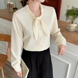 「王道きれいめ」ボウタイ リボンシフォンシャツブラウス 長袖 | Beststore | 詳細画像26 