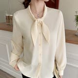 「王道きれいめ」ボウタイ リボンシフォンシャツブラウス 長袖 | Beststore | 詳細画像27 