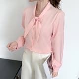 「王道きれいめ」ボウタイ リボンシフォンシャツブラウス 長袖 | Beststore | 詳細画像30 