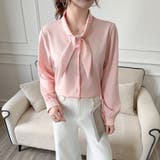 「王道きれいめ」ボウタイ リボンシフォンシャツブラウス 長袖 | Beststore | 詳細画像33 