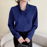 「王道きれいめ」ボウタイ リボンシフォンシャツブラウス 長袖 | Beststore | 詳細画像34 