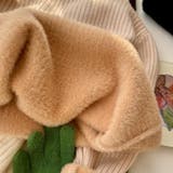 裏起毛リブニットトップス タートルネックニット ハイネックプルオーバー 厚手 | Beststore | 詳細画像16 