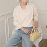 【シンプルでこなれ感】ワッフル素材 キーネック長袖プルオーバー ゆったりシルエッ… | Beststore | 詳細画像26 