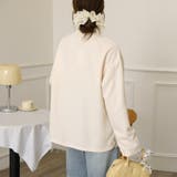 【シンプルでこなれ感】ワッフル素材 キーネック長袖プルオーバー ゆったりシルエッ… | Beststore | 詳細画像32 