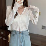シアートップス 薄手カーディガン Vネック | Beststore | 詳細画像5