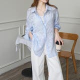 フラワーカットジャガード シアーオーバーシャツ 冷房対策 紫外線対策 | Beststore | 詳細画像13