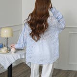 フラワーカットジャガード シアーオーバーシャツ 冷房対策 紫外線対策 | Beststore | 詳細画像14