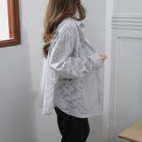 フラワーカットジャガード シアーオーバーシャツ 冷房対策 紫外線対策 | Beststore | 詳細画像5