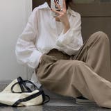 シアーシャツ ストライプ サイドスリット | Beststore | 詳細画像16 