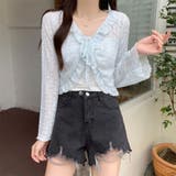ライトブルー | レース カーディガン シアー | Beststore