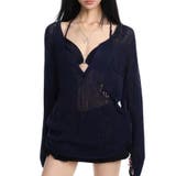 シースルー ゆるダボ ニット トップス サマーニット クラッシュ加工 長袖 | Beststore | 詳細画像10