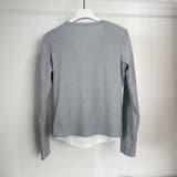 フェイクレイヤード 重ね着風 リブカットソー Tシャツ 長袖 | Beststore | 詳細画像9 