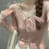 ピンク | バレエコア レースフリル＆リボン タイト | Beststore
