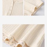 レースフリル＆小花柄 レイヤード風リブカットソー ヘンリーネック | Beststore | 詳細画像22 