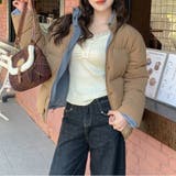 胸元レース リブニット トップス 長袖 レディース 韓国風 フェミニン | Beststore | 詳細画像15 