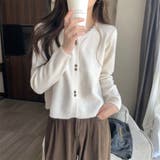 「ふわふわアンゴラタッチ」の優しい肌触り。パールボタンが可愛い、大人可愛いショー… | Beststore | 詳細画像9 