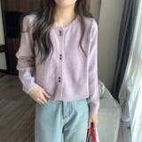 「ふわふわアンゴラタッチ」の優しい肌触り。パールボタンが可愛い、大人可愛いショー… | Beststore | 詳細画像14 