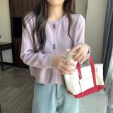 「ふわふわアンゴラタッチ」の優しい肌触り。パールボタンが可愛い、大人可愛いショー… | Beststore | 詳細画像17 