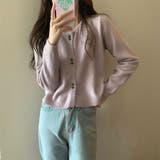 「ふわふわアンゴラタッチ」の優しい肌触り。パールボタンが可愛い、大人可愛いショー… | Beststore | 詳細画像18 