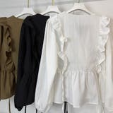 プリーツフリル カシュクールブラウス レディース | Beststore | 詳細画像22 