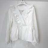 プリーツフリル カシュクールブラウス レディース | Beststore | 詳細画像23 
