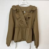 プリーツフリル カシュクールブラウス レディース | Beststore | 詳細画像27 