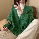 オーバーサイズ ざっくり編み ニットカーディガン | Beststore | 詳細画像9