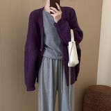 オーバーサイズ ざっくり編み ニットカーディガン | Beststore | 詳細画像18
