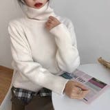 【全10色】もっちりあったか ハイネック リブニット | Beststore | 詳細画像3 