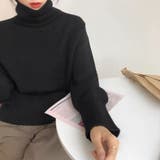 【全10色】もっちりあったか ハイネック リブニット | Beststore | 詳細画像7 