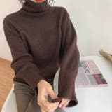 【全10色】もっちりあったか ハイネック リブニット | Beststore | 詳細画像15 