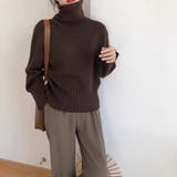 【全10色】もっちりあったか ハイネック リブニット | Beststore | 詳細画像18 