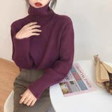 【全10色】もっちりあったか ハイネック リブニット | Beststore | 詳細画像23 