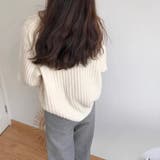 【全5色】こなれ感たっぷり ルーズシルエット Vネック | Beststore | 詳細画像7