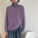 【全10色】ふんわり暖か リブ編みタートルネックニットトップス ラグランスリーブ | Beststore | 詳細画像16