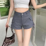 ショートパンツ デニム ハイウエスト | Beststore | 詳細画像6